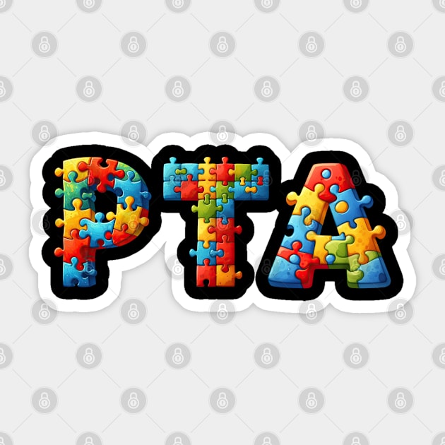 Autism Awareness Physical Therapy Assistant PTA Sticker by Mind Your Tee